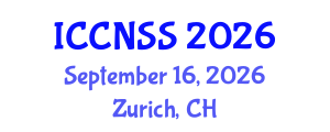 International Conference on Computer Networks and Systems Security (ICCNSS) September 16, 2026 - Zurich, Switzerland