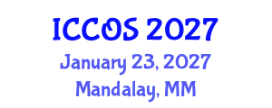 International Conference on Computer Operating Systems (ICCOS) January 23, 2027 - Mandalay, Myanmar