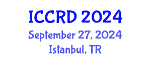 International Conference on Computer Research and Development (ICCRD) September 27, 2024 - Istanbul, Turkey