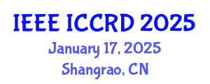 International Conference on Computer Research and Development (IEEE ICCRD) January 17, 2025 - Shangrao, China