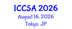 International Conference on Computer Science and Applications (ICCSA) August 16, 2026 - Tokyo, Japan