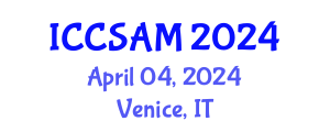 International Conference on Computer Science and Applied Mathematics (ICCSAM) April 04, 2024 - Venice, Italy