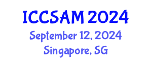 International Conference on Computer Science and Applied Mathematics (ICCSAM) September 12, 2024 - Singapore, Singapore