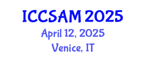 International Conference on Computer Science and Applied Mathematics (ICCSAM) April 12, 2025 - Venice, Italy