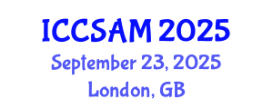 International Conference on Computer Science and Applied Mathematics (ICCSAM) September 23, 2025 - London, United Kingdom