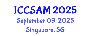 International Conference on Computer Science and Applied Mathematics (ICCSAM) September 09, 2025 - Singapore, Singapore