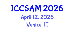 International Conference on Computer Science and Applied Mathematics (ICCSAM) April 12, 2026 - Venice, Italy