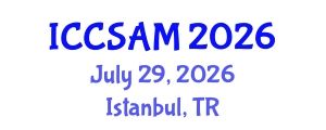 International Conference on Computer Science and Applied Mathematics (ICCSAM) July 29, 2026 - Istanbul, Turkey