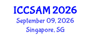 International Conference on Computer Science and Applied Mathematics (ICCSAM) September 09, 2026 - Singapore, Singapore