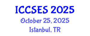 International Conference on Computer Science and Education Science (ICCSES) October 25, 2025 - Istanbul, Turkey