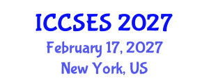 International Conference on Computer Science and Education Science (ICCSES) February 17, 2027 - New York, United States International Conference on Computer Science and Education Science (ICCSES) February 17, 2027 - New York, United States