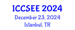 International Conference on Computer Science and Electronics Engineering (ICCSEE) December 23, 2024 - Istanbul, Turkey
