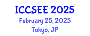 International Conference on Computer Science and Electronics Engineering (ICCSEE) February 25, 2025 - Tokyo, Japan