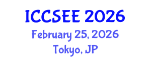 International Conference on Computer Science and Electronics Engineering (ICCSEE) February 25, 2026 - Tokyo, Japan