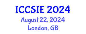 International Conference on Computer Science and Information Engineering (ICCSIE) August 22, 2024 - London, United Kingdom