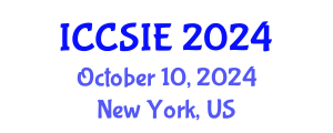 International Conference on Computer Science and Information Engineering (ICCSIE) October 10, 2024 - New York, United States