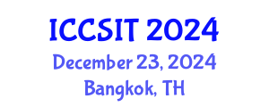 International Conference on Computer Science and Information Technology (ICCSIT) December 23, 2024 - Bangkok, Thailand
