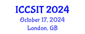 International Conference on Computer Science and Information Technology (ICCSIT) October 17, 2024 - London, United Kingdom