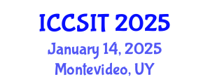 International Conference on Computer Science and Information Technology (ICCSIT) January 14, 2025 - Montevideo, Uruguay
