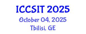 International Conference on Computer Science and Information Technology (ICCSIT) October 04, 2025 - Tbilisi, Georgia