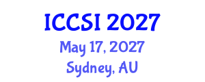 International Conference on Computer Science and Innovation (ICCSI) May 17, 2027 - Sydney, Australia International Conference on Computer Science and Innovation (ICCSI) May 17, 2027 - Sydney, Australia