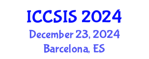 International Conference on Computer Science and Intelligent Systems (ICCSIS) December 23, 2024 - Barcelona, Spain