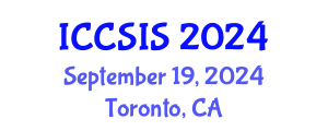 International Conference on Computer Science and Intelligent Systems (ICCSIS) September 19, 2024 - Toronto, Canada