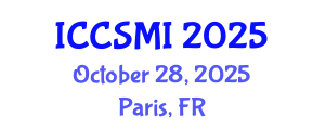 International Conference on Computer Science and Machine Intelligence (ICCSMI) October 28, 2025 - Paris, France