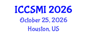 International Conference on Computer Science and Machine Intelligence (ICCSMI) October 25, 2026 - Houston, United States