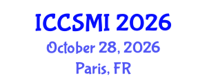 International Conference on Computer Science and Machine Intelligence (ICCSMI) October 28, 2026 - Paris, France