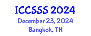 International Conference on Computer Science and Service System (ICCSSS) December 23, 2024 - Bangkok, Thailand