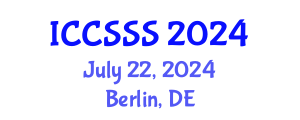 International Conference on Computer Science and Service System (ICCSSS) July 22, 2024 - Berlin, Germany