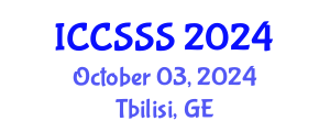 International Conference on Computer Science and Service System (ICCSSS) October 03, 2024 - Tbilisi, Georgia