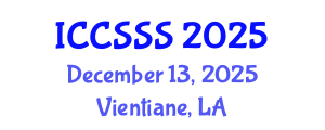 International Conference on Computer Science and Service System (ICCSSS) December 13, 2025 - Vientiane, Laos
