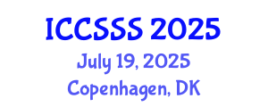 International Conference on Computer Science and Service System (ICCSSS) July 19, 2025 - Copenhagen, Denmark