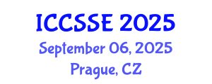 International Conference on Computer Science and Software Engineering (ICCSSE) September 06, 2025 - Prague, Czechia
