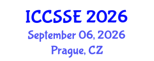 International Conference on Computer Science and Software Engineering (ICCSSE) September 06, 2026 - Prague, Czechia