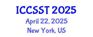 International Conference on Computer Science and Systems Technology (ICCSST) April 22, 2025 - New York, United States