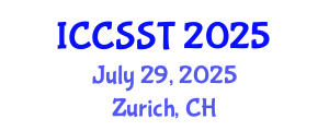International Conference on Computer Science and Systems Technology (ICCSST) July 29, 2025 - Zurich, Switzerland