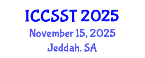 International Conference on Computer Science and Systems Technology (ICCSST) November 15, 2025 - Jeddah, Saudi Arabia