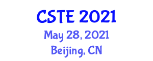 International Conference on Computer Science and Technologies in Education (CSTE) May 28, 2021 - Beijing, China