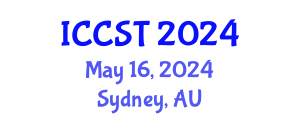 International Conference on Computer Science and Technology (ICCST) May 16, 2024 - Sydney, Australia