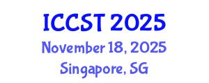 International Conference on Computer Science and Technology (ICCST) November 18, 2025 - Singapore, Singapore