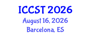 International Conference on Computer Science and Technology (ICCST) August 16, 2026 - Barcelona, Spain