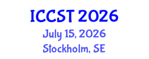 International Conference on Computer Science and Technology (ICCST) July 15, 2026 - Stockholm, Sweden