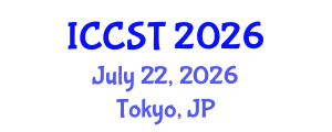 International Conference on Computer Science and Technology (ICCST) July 22, 2026 - Tokyo, Japan