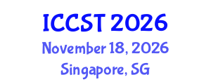 International Conference on Computer Science and Technology (ICCST) November 18, 2026 - Singapore, Singapore