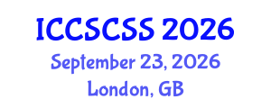 International Conference on Computer Science, Complex Systems and Security (ICCSCSS) September 23, 2026 - London, United Kingdom