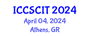 International Conference on Computer Science, Cybersecurity and Information Technology (ICCSCIT) April 04, 2024 - Athens, Greece