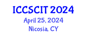 International Conference on Computer Science, Cybersecurity and Information Technology (ICCSCIT) April 25, 2024 - Nicosia, Cyprus